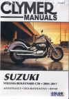 Suzuki Volusia 2001 - 2004 and Suzuki Boulevard C50 2001 - 2017Clymer Owners Service a Repair Manual