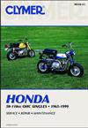 Honda 50cc - 110cc OHC Singles 1965 - 1999 Clymer Owners Service & Repair Manual