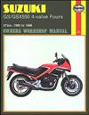 Suzuki GS/GSX550 4-valve Fours 1983 - 1988 Haynes Owners Service & Repair Manual