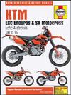 KTM EXC Enduro & SX Motocross SOHC 4 Strokes 2000 - 2007 Workshop ManualHaynes Service & Repair Manual